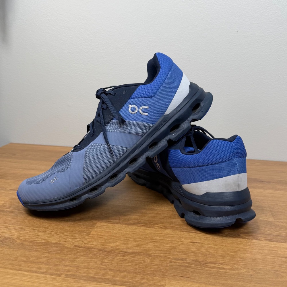 On Cloudrunner Mens Running Shoes Cobalt Navy Blue 46.98238 Size 14